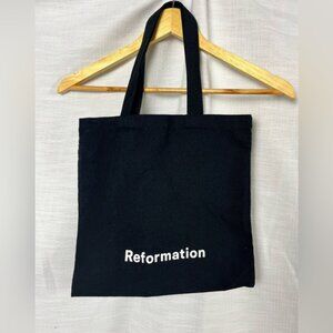 Reformation Classic Black Tote